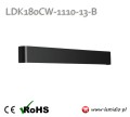 Kinkiet LED LDK180CW-1110-13-B
