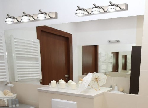 Kinkiet lampa LED nad lustro / łazienkowy / oświetlenie naścienne do łazienki / barwa światła biała neutralna / naturalna / dzienna 4000K / 
LDK46NW-3-14
