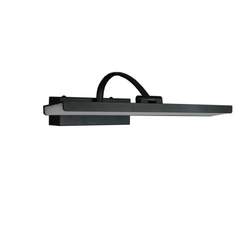 Kinkiet LED nad obraz / lustro na ścianę naścienny / lampy łazienkowe / barwa naturalna neutralna / czarny / LDK160NW-410-29-B