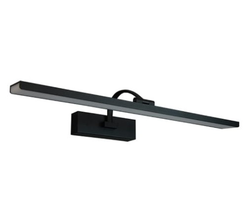 Kinkiet LED nad obraz / lustro na ścianę naścienny / lampy łazienkowe / barwa naturalna neutralna / czarny / LDK240NW-610-29-B