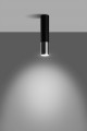 Lampa sufitowa SPOT czarny + chrom