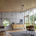 Lampa sufitowa SPIDER black