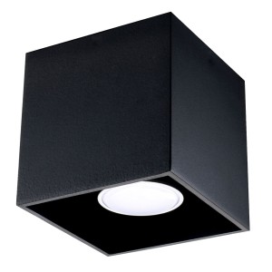 Lampa sufitowa SPOT kwadrat czarny GU10