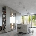Lampa sufitowa SPOT betonowy kwadrat szara