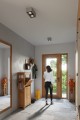 Lampa sufitowa SPOT betonowy kwadrat szara
