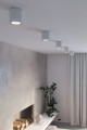 Lampa sufitowa SPOT betonowa szara