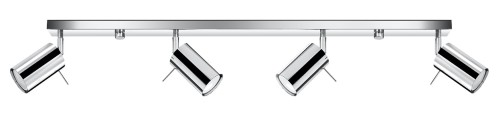 Lampa sufitowa Chrom SPOT na listwie