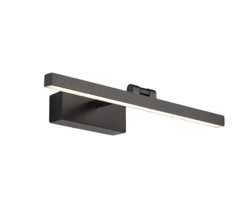 Kinkiet LED czarny 40 cm barwa ciepła Lampa nad obraz lub lustro LDK45WW-400-21-B