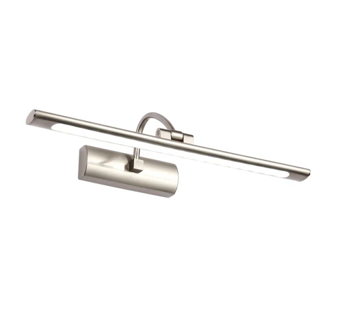 Kinkiet LED nikiel 42 cm Barwa biała zimna nad obraz lub lustro LDK420CW-30-N Oświetlenie LED do domu!