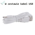 w zestawie kabel USB + instrukcja w języku polskim