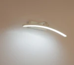 Kinkiet LED biały 40 cm Barwa neutralna Lampa nad okrągłe lustro lub obraz Lampa