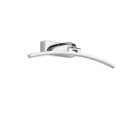 Kinkiet LED chrom 40 cm Barwa neutralna Lampa nad okrągłe lustro lub obraz Lampa