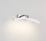 Kinkiet LED chrom 40 cm Barwa neutralna Lampa nad okrągłe lustro lub obraz Lampa [2]