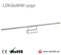 Kinkiet LED 105 cm Barwa ciepła Lampa nad obraz lustro LDK60WW-1050 [2]