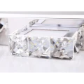 Kinkiet LED 16 cm Barwa neutralna 4000 K Lampa nad lustro kryształki LDK16NW-1-8 [6]