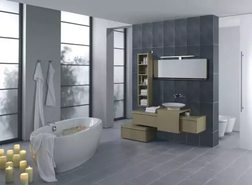 Kinkiet LED lampa do łazienki barwa chrom światło białe ciepłe numer LDK32WW-300-4