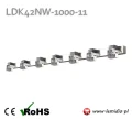 Kinkiet LED 100 cm Barwa neutralna 4000 K bąbelki nad lustro Lampa łazienkowa LDK42NW-1000-11 [2]