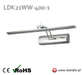 Kinkiet LED 40 cm Barwa ciepła Lampa nad lustro obraz LDK21WW-400-1 [5]
