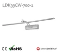 Kinkiet nad obraz LED 70 cm Barwa zimna Lampa nad lustro LDK39CW-700-1 [6]