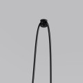 Lampa wisząca betonowa pojedyncza szaro czarna E27 190 cm loft styl industrialny [6]