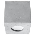 Plafon betonowy szary 10 x 10 cm GU10
