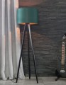 Lampa podłogowa 165 cm stojąca Loft TROJNÓG, DĄB, ABAŻUR. Różne kolory. [4]