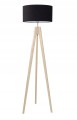 Lampa na zamówienie. Lampa podłogowa 150 cm stojąca TROJNÓG, ABAŻUR i drewniane nogi. Różne kolory do wyboru. Stwórz własną lampę. [2]