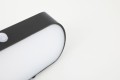 Lampa SOLAR LED z czujnikiem ruchu zewnętrzna czarna do ogrodu [11]