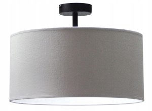 Lampa sufitowa 45 cm plafon czarny, biały - różne kolory. Żyrandol 