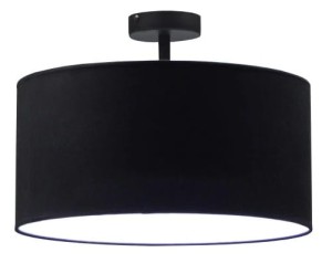 Lampa sufitowa 50 cm plafon czarny, biały - różne kolory. Żyrandol 