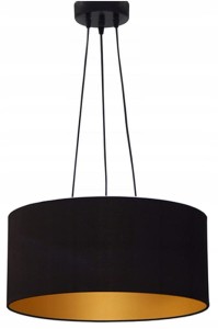 Elegancka lampa 60 cm 3xE27 różne kolory abażuru. Żyrandol.