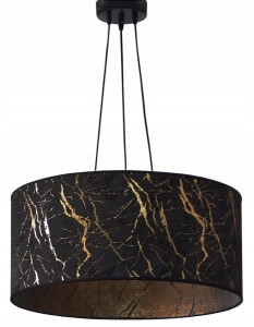 Lampa wisząca 50 cm 3xE27 różne kolory abażuru. Żyrandol.